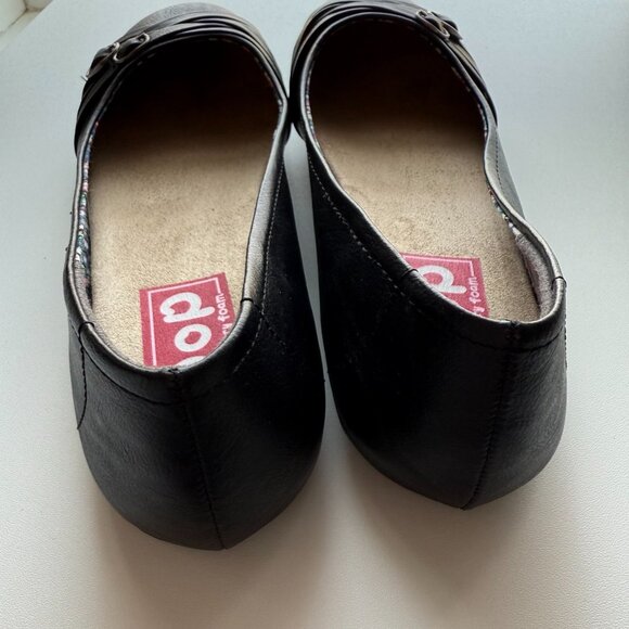 Pop Size 8 M Womens Nelly Ballet Flats Black - Picture 5 of 7